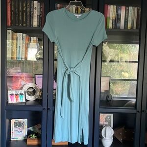 Time & Tru Tie Front Dress